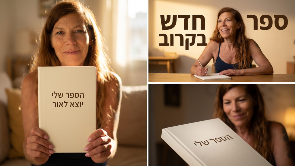 שירלי שטיגר משתפת במסע הכתיבה האישי שהפך חוויות חיים וכאב לדרך של ריפוי, השראה וגילוי עצמי